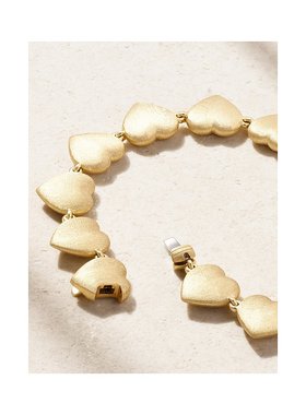 1h可退 潮奢 Marie Lichtenberg 女士 心形小号18克拉金手链 ML01