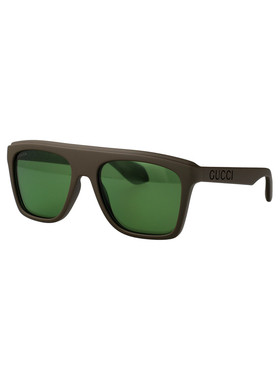 GUCCI 男士太阳镜 GG1570S005 AW2025 绿色 GG1570S