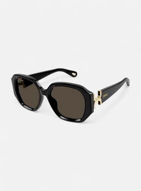 CHLOÉ 女士太阳镜 CH0236S001001 SS2024 黑色 CHLOÉ glasses
