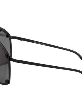 1h可退 潮奢 rick owens 瑞克 欧文斯 女士 黑色 Temple Shieldin