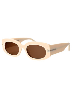 TOM FORD 女士眼镜 FT1187S25E SS2026 乳白色 Ft1187/S Sunglass