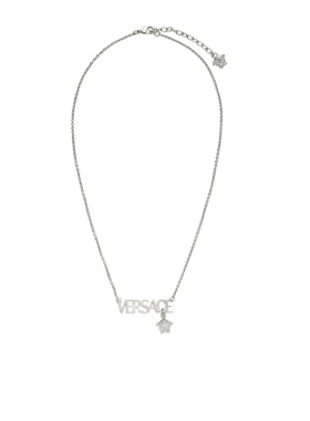 VERSACE 女士项链 10207841A006203J030 银色吊坠配饰 SS2025