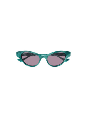 GUCCI 女士眼镜 GG1298S003 AW2023 古驰紫色太阳镜