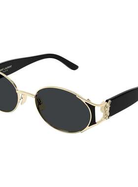 SAINT LAURENT 女士眼镜 SLM919001 AW2026 金色 【付后1h可退】