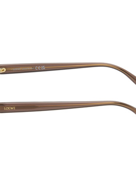 LOEWE 罗意威 女士 棕色 Slim Round 太阳镜 LW40162U4850E192337