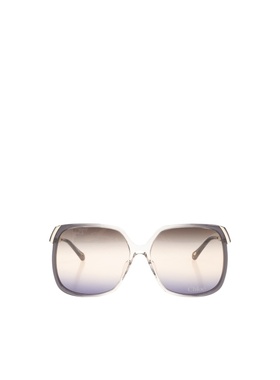 1h可退 CHLOÉ 女士眼镜 CH0286S009 CO 白色 全框太阳镜