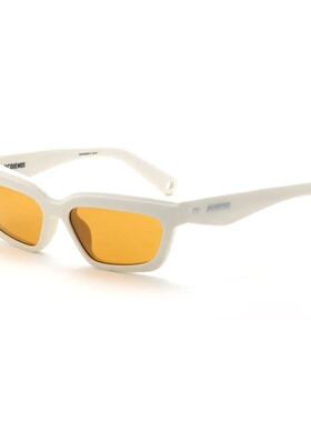 JACQUEMUS 女士眼镜 JAC62C3SUN SS2025 白色 全框太阳镜