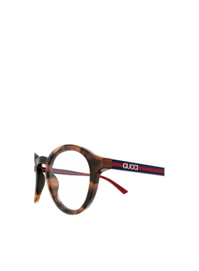 GUCCI 男士眼镜 GG1871O003 SS2025 古驰 花色眼镜圆框