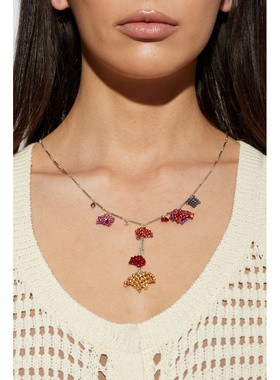 ISABEL MARANT 女士项链 CO0187FAD2B09BREDSILVER