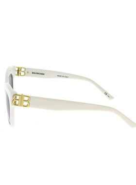 BALENCIAGA 女士太阳镜 BB0132S006-0 CO 白色 BALENCIAGA Sungla