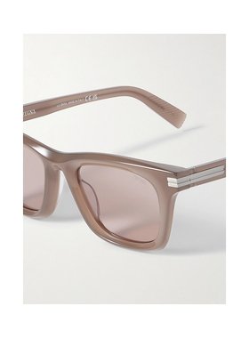 1h可退 潮奢 zegna 杰尼亚 男士 方形框醋纤太阳眼镜 EZ027051E