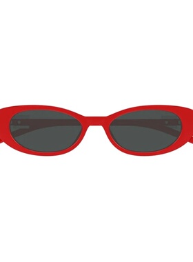 GUCCI 女士眼镜 GG1680S005 SS2025 黑色 几何框太阳镜古驰