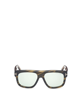 TOM FORD 男士眼镜 889214553584 AW2025 白色 几何框太阳镜
