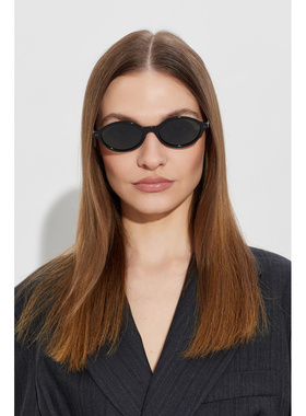 1h可退 JIMMY CHOO 女士太阳镜 0JC5068U0500087 CO 黑色 Sunglas