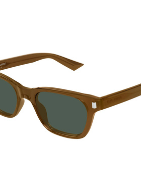 SAINT LAURENT 男士眼镜 SL874005 SS2026 棕色 全框太阳镜
