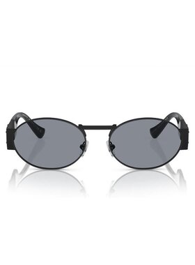 1h可退 VERSACE 男士太阳镜 VE226412611 AW2025 灰色 椭圆形太阳