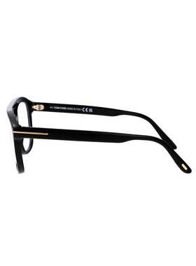 TOM FORD 男士眼镜 FT6024B001BLACK CO 黑色 几何平光镜