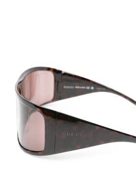 Gucci 古驰 男士 棕色太阳眼镜 A002N8J1691