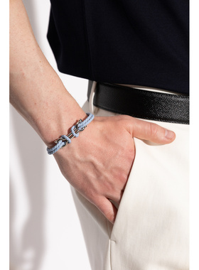 SALVATORE FERRAGAMO 男士手链手镯 770422BRGANSCOOB0PLDWDENIM