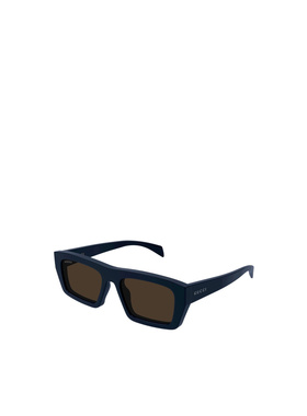 GUCCI 男士眼镜 GG2020S003 SS2026 蓝色 全框平光镜