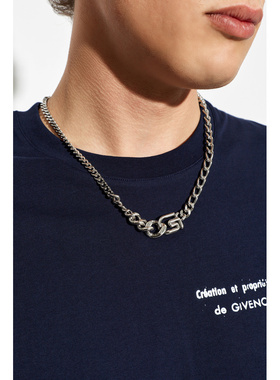 GIVENCHY 男士项链 BN00FYF003723 AW2026 银色 Necklace with lo