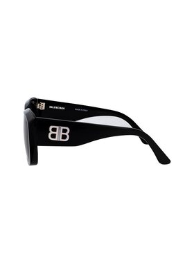 BALENCIAGA 女士太阳镜 BB0445SK002 AW2025 黑色 Sunglasses