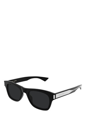 SAINT LAURENT 男士眼镜 SL877001 SS2026 黑色 全框太阳镜