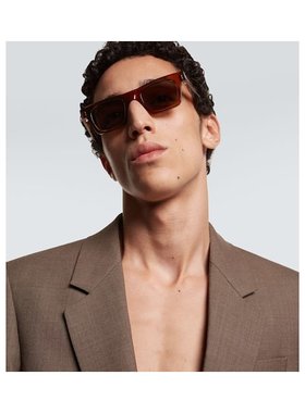 1h可退 潮奢 Saint Laurent 圣罗兰 男士 SL 719 方框太阳眼镜