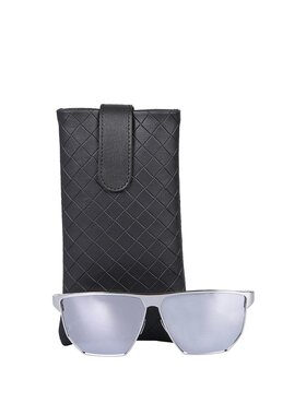 BOTTEGA VENETA 女士太阳镜 640230 CO 银色 【付后1h可退】