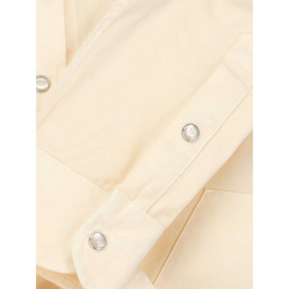 1h可退 潮奢 Tom Ford 汤姆 福特 男士 白色衬衫 HDS001FMC304YCJ,淘宝优惠券,粉丝福利购,淘宝优惠卷