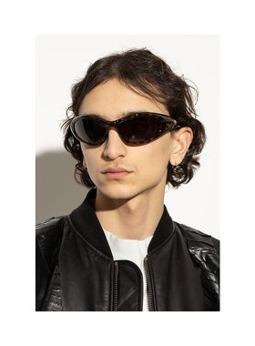 BALENCIAGA 女士眼镜 812604T00077703 CO 棕色 猫眼框太阳镜