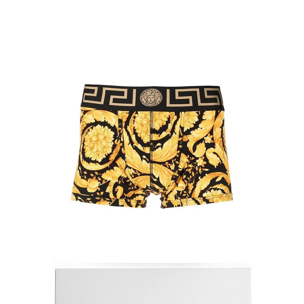 香港直邮潮奢versace男士徽标内裤 天猫国际探物中国香港男平角内裤