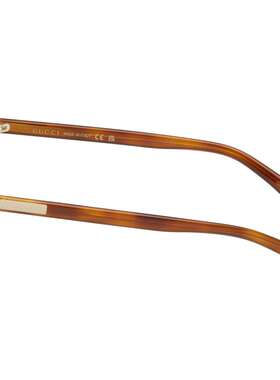 潮奢 Gucci 古驰 男士 橙色 Institutional Logo 太阳镜 GG2078S0