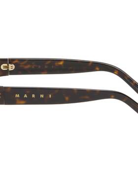Marni 玛尼 男士 棕色 RETROSUPERFUTURE 联名 Haicli 太阳镜 6EK