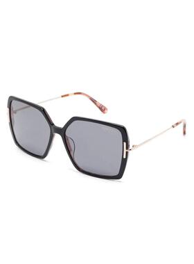 TOM FORD 男士太阳镜 FT103905D AW2025 黑色 全框太阳镜