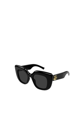GUCCI 女士眼镜 GG2030S001 SS2026 黑色 全框太阳镜