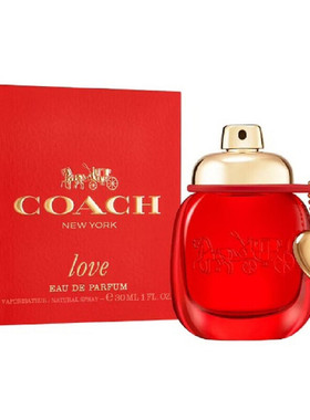 香港直邮蔻驰以爱之名女士浓香水EDP30ml正品 Coach Love Women E