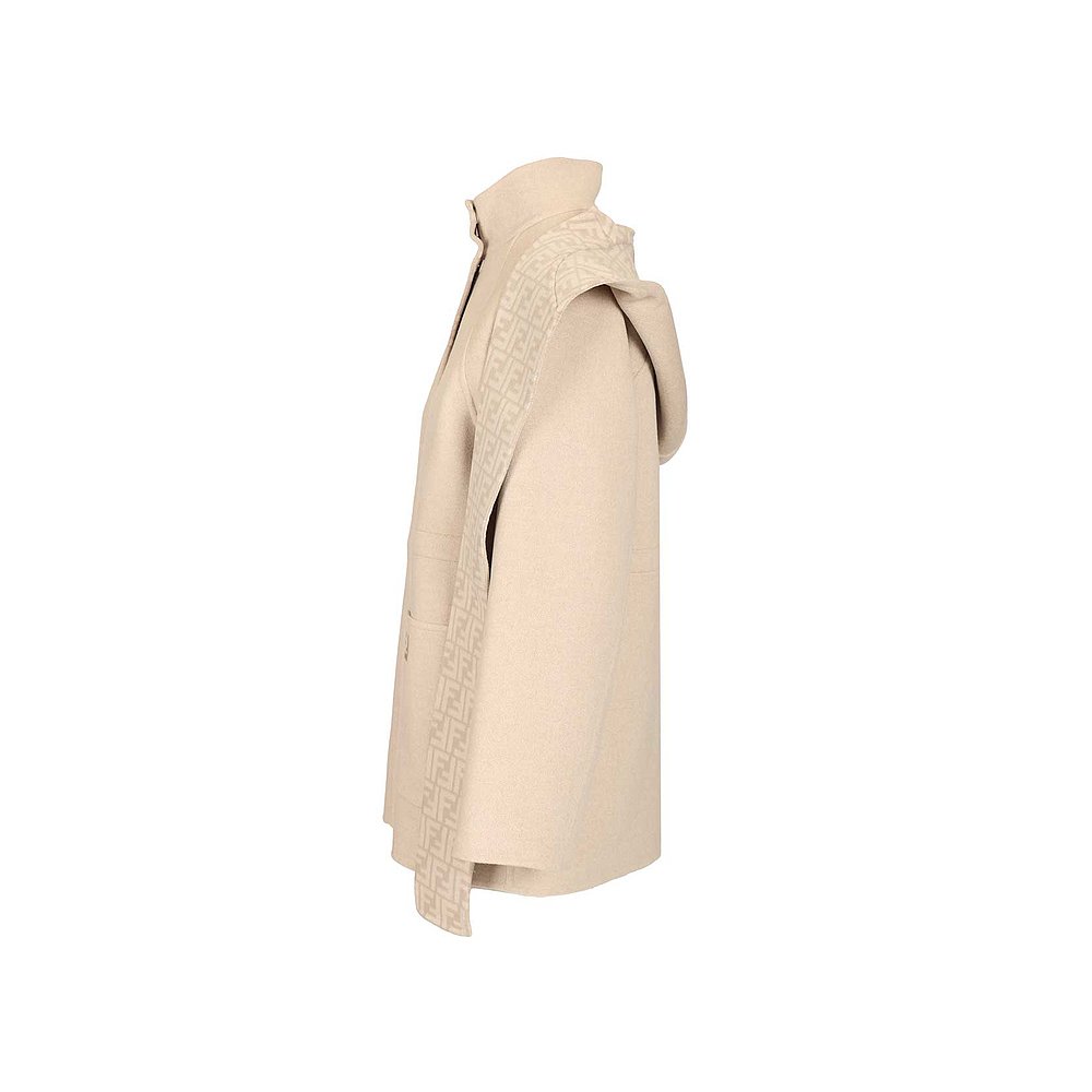 FENDI 女士西服 FJ7587A5HDF1MYZ AW2025 花色 FF wool parka - 图1