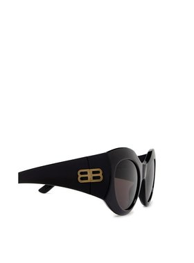 BALENCIAGA 女士眼镜 BB0256S001 SS2024 黑色 BB0256S