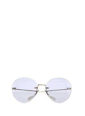 GUCCI 女士眼镜 691315I33338053 SS2022 蓝色 Oversize sunglass