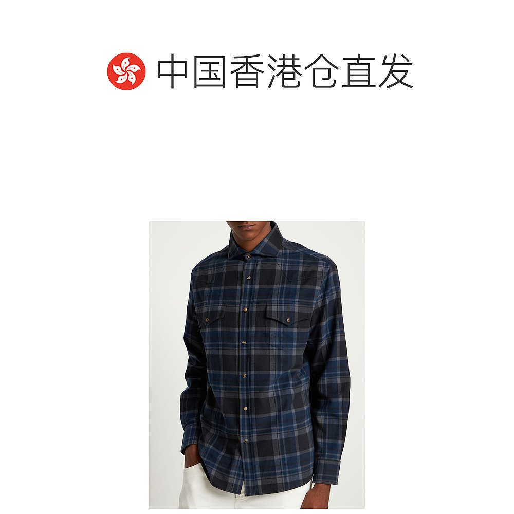 香港直邮潮奢brunello cucinelli布 天猫国际探物中国香港衬衫