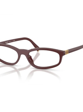 MIU MIU 女士眼镜 MU01ZV26L1O1 SS2026 红色 全框眼镜