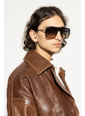 SAINT LAURENT 男士太阳镜 610923Y99028112 CO 银色