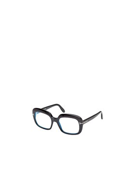 1h可退 TOM FORD 女士眼镜 FT6096B001 CO 黑色 全框平光镜
