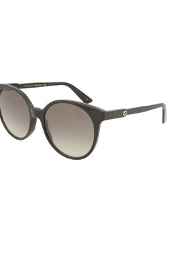 GUCCI 女士太阳镜 GG0488S001 AW2025 黑色 GUCCI WOMEN'S GG0488
