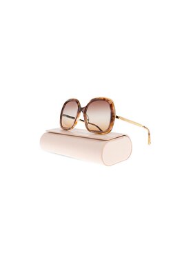 CHLOÉ 女士太阳镜 CH0327S0002 AW2025 棕色 Sunglasses