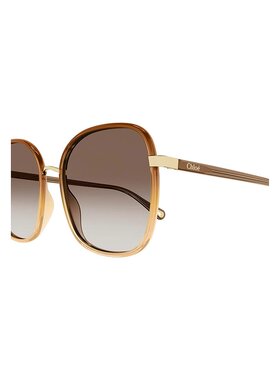 1h可退 CHLOÉ 女士太阳镜 CH0031S012 SS2025 花色 CH0031S