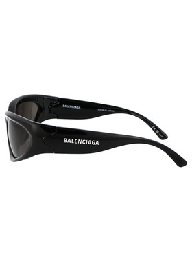 BALENCIAGA 女士太阳镜 BB0157S001 SS2025 黑色