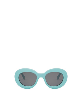 CELINE 女士眼镜 CL40312U84A SS2025 蓝色 全框太阳镜