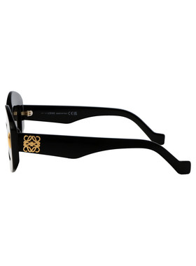 LOEWE 女士眼镜 LW40114I01A CO 黑色 徽标太阳镜【付后1h可退】